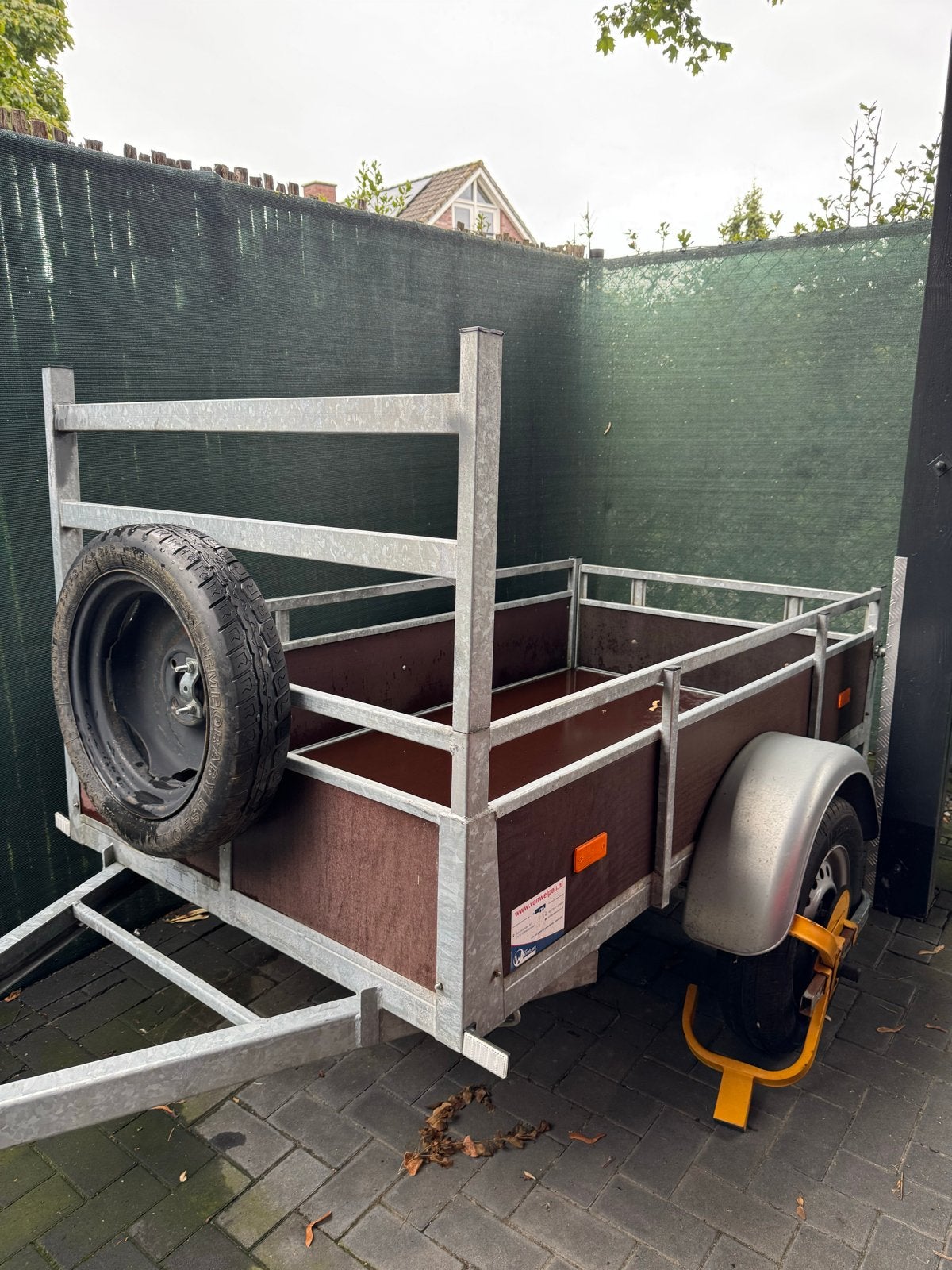 Aanhangwagen Van Welpen met extra's, Auto diversen, Aanhangers en Bagagewagens, Ophalen, Gebruikt