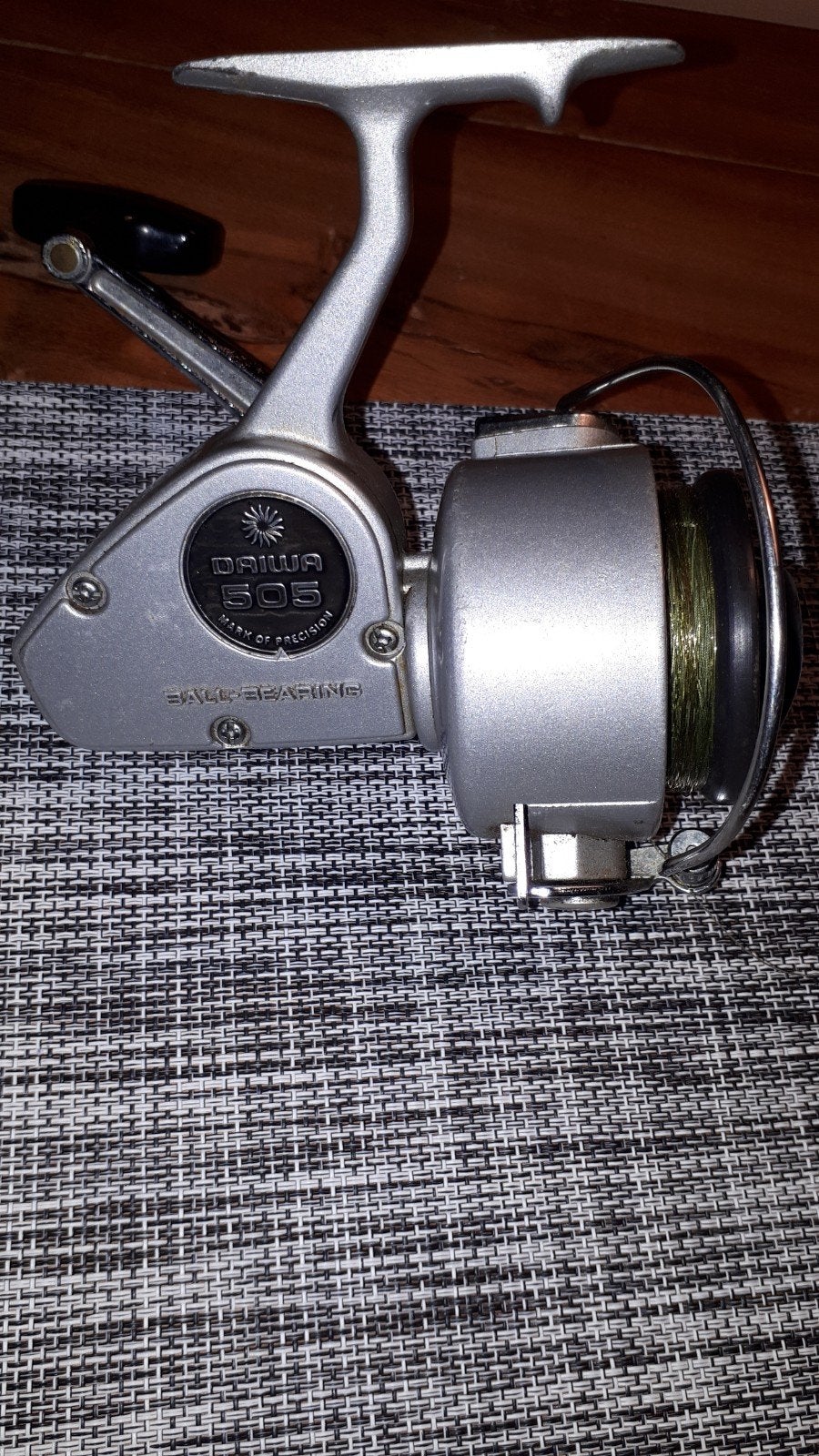Daiwa 505 vintage molen, collectors item., Ophalen of Verzenden, Gebruikt, Molen