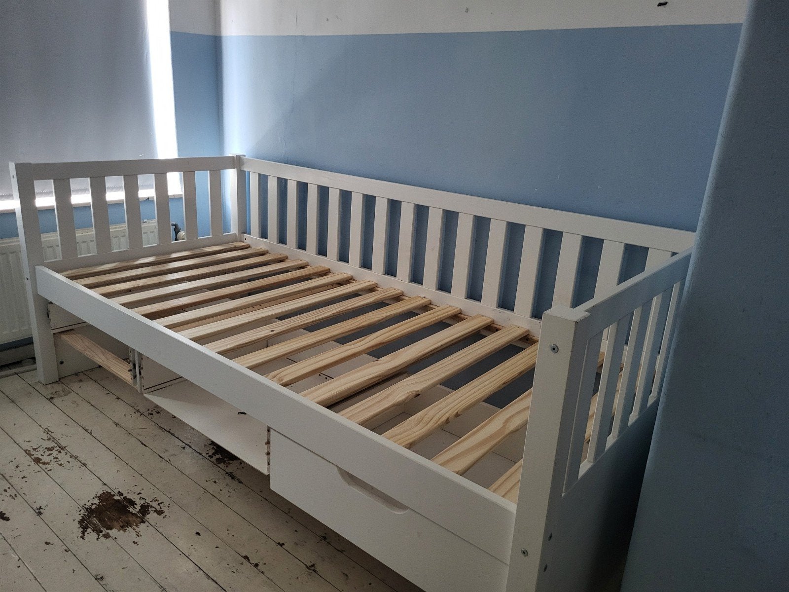 Fritz kajuitbed met 3 opberglades 90 x 200 cm, Huis en Inrichting, Slaapkamer | Bedden, Ophalen, Gebruikt