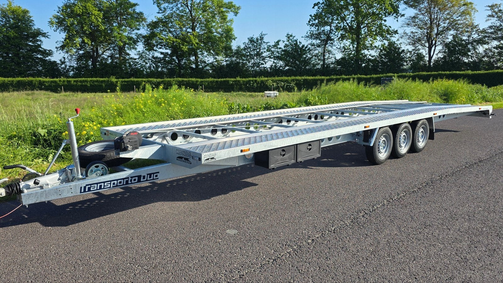 Dubbele autoambulance - nieuw., Auto diversen, Aanhangers en Bagagewagens, Ophalen, Nieuw
