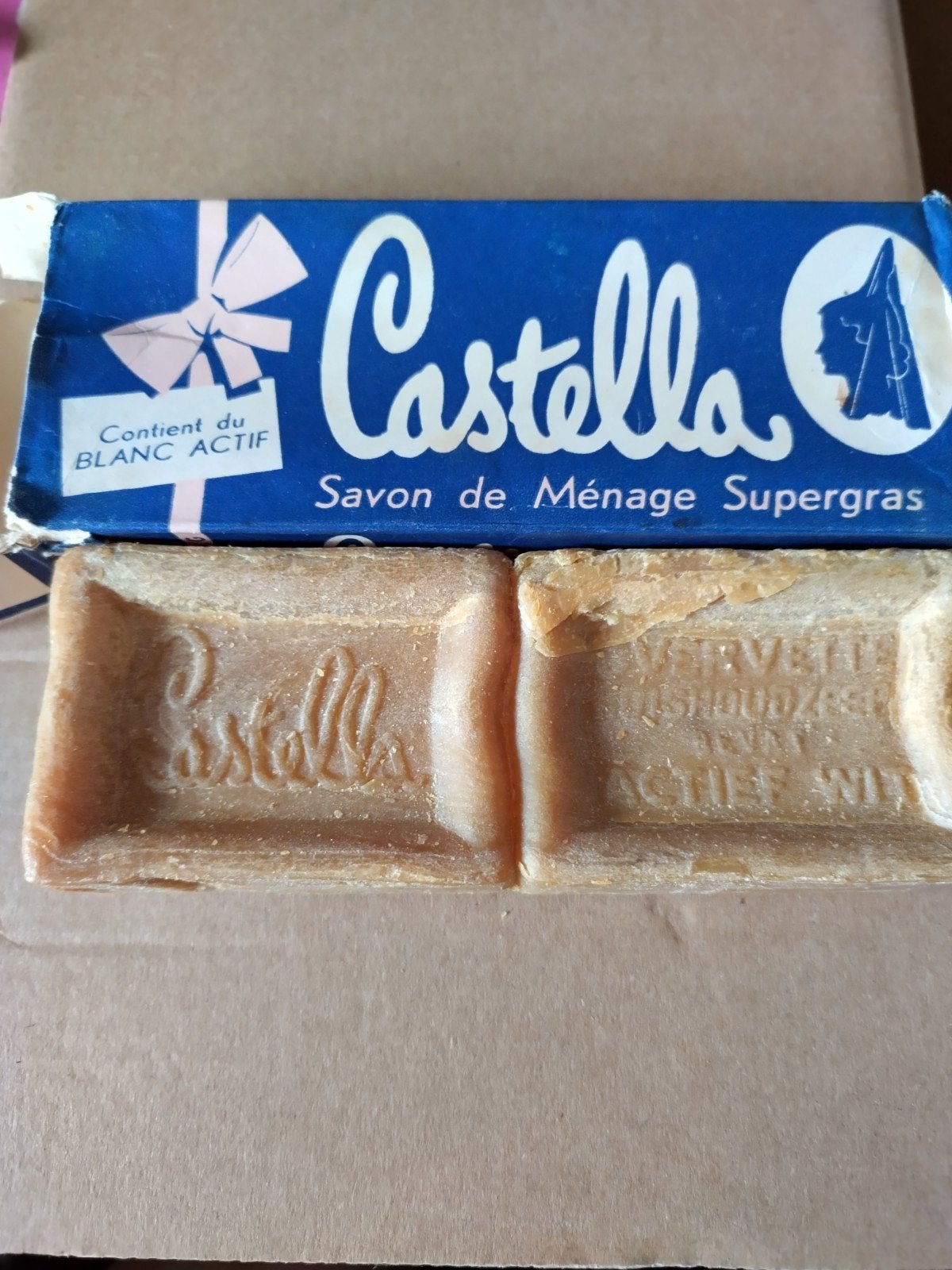 Oude Castella zeep in originele verpakking, Verzamelen, Ophalen of Verzenden, Nieuw