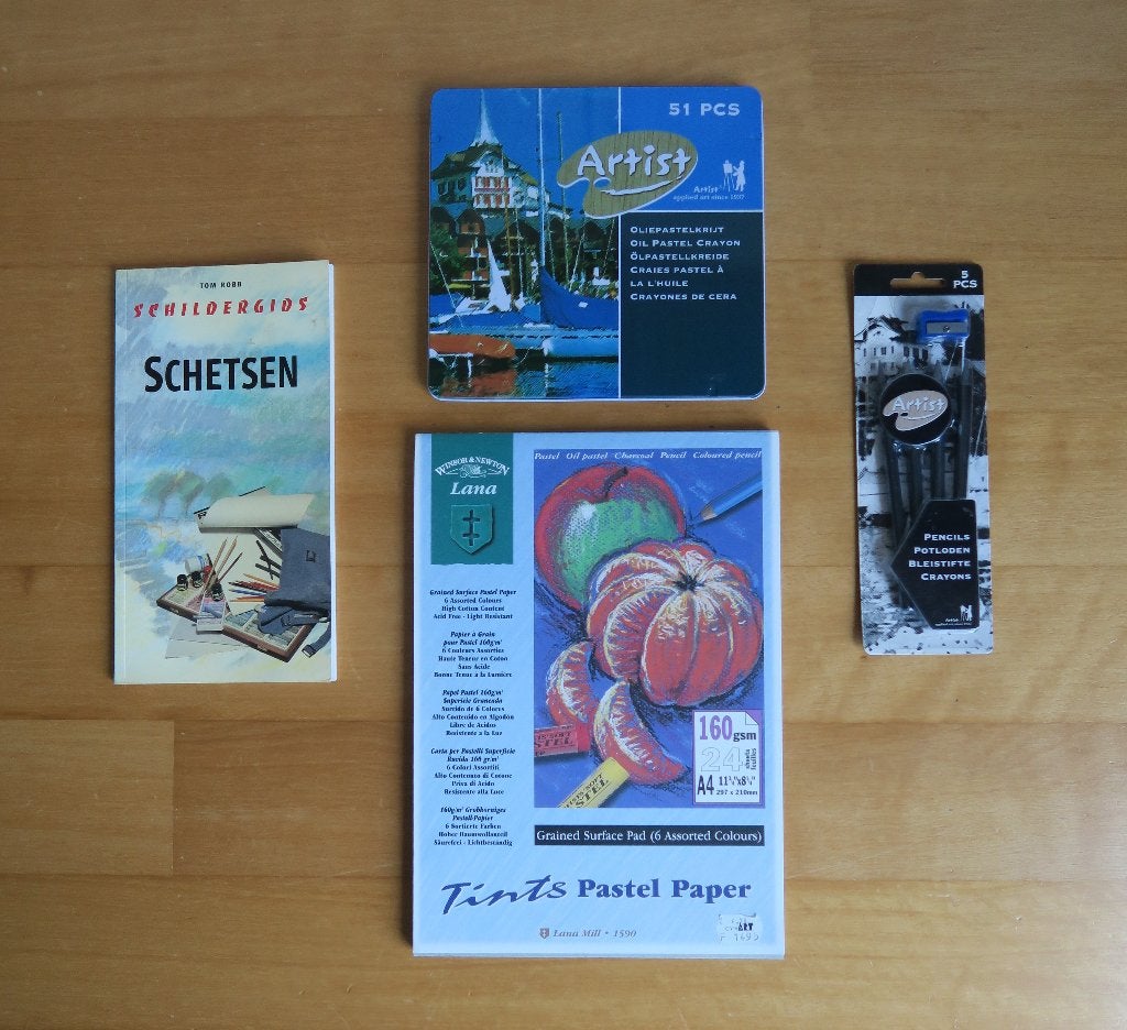 ***NIEUW*** Artist Oliepastelkrijt + Lana Tints Pastelpapier, Ophalen of Verzenden, Nieuw, Potlood of Stift