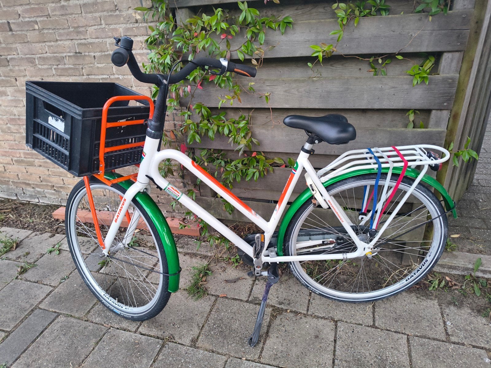 Batavus transportfiets, Fietsen en Brommers, Fietsen | Dames | Omafietsen, Ophalen, Gebruikt, Versnellingen
