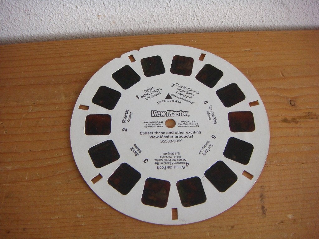 Demonstratie viewmaster schijfje, Ophalen of Verzenden