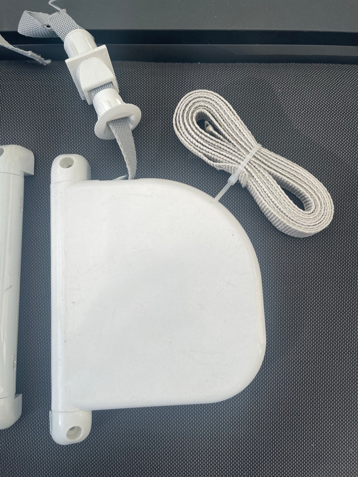 2x Rolluik bandopwinders met band, Ophalen of Verzenden, Gebruikt, Wit