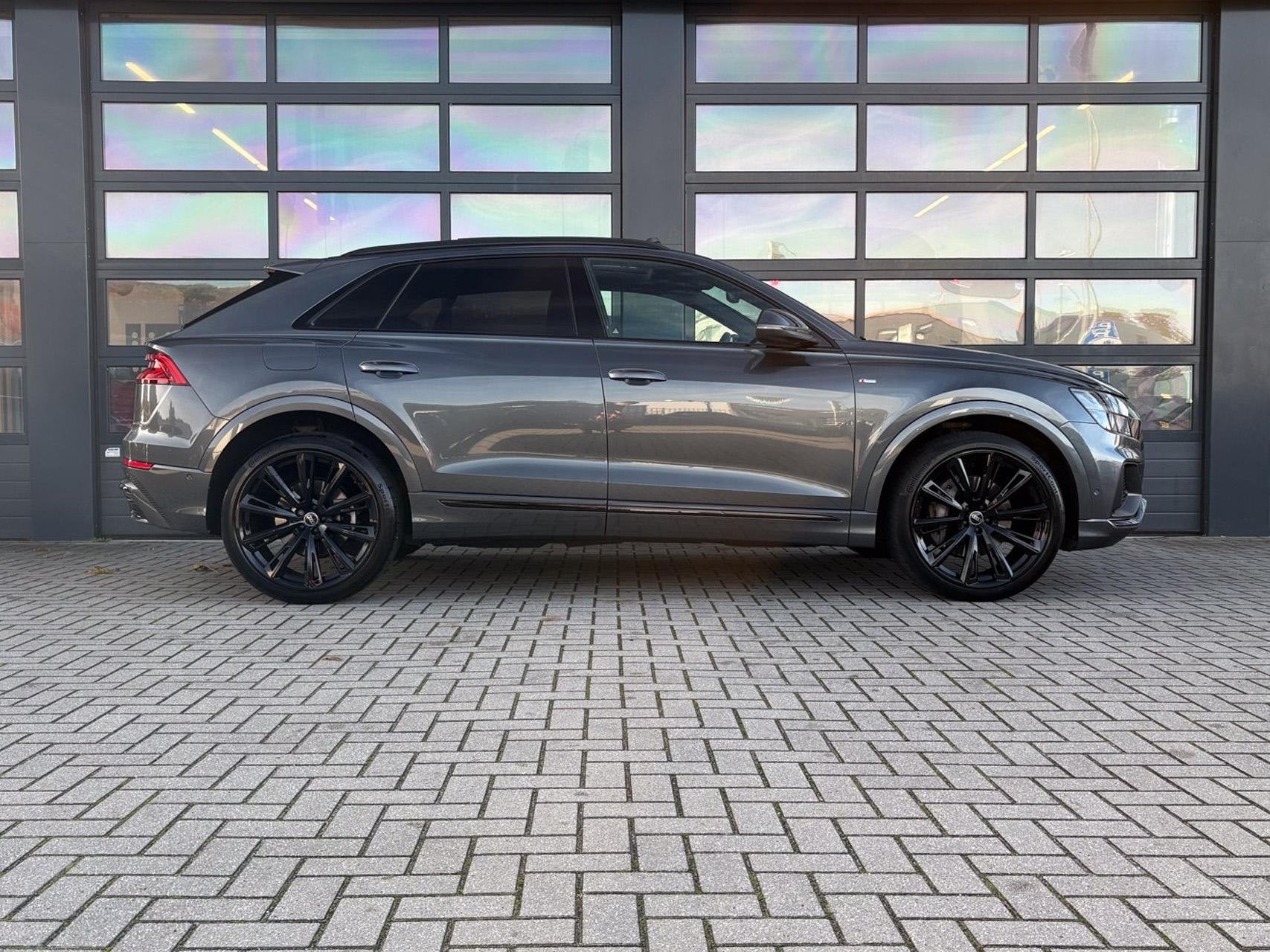 Audi Q8 50 TDI 286pk quattro Pro Line Advanced | Sportstoele, Auto's, Automaat, 12 maanden, Gebruikt, 2145 kg