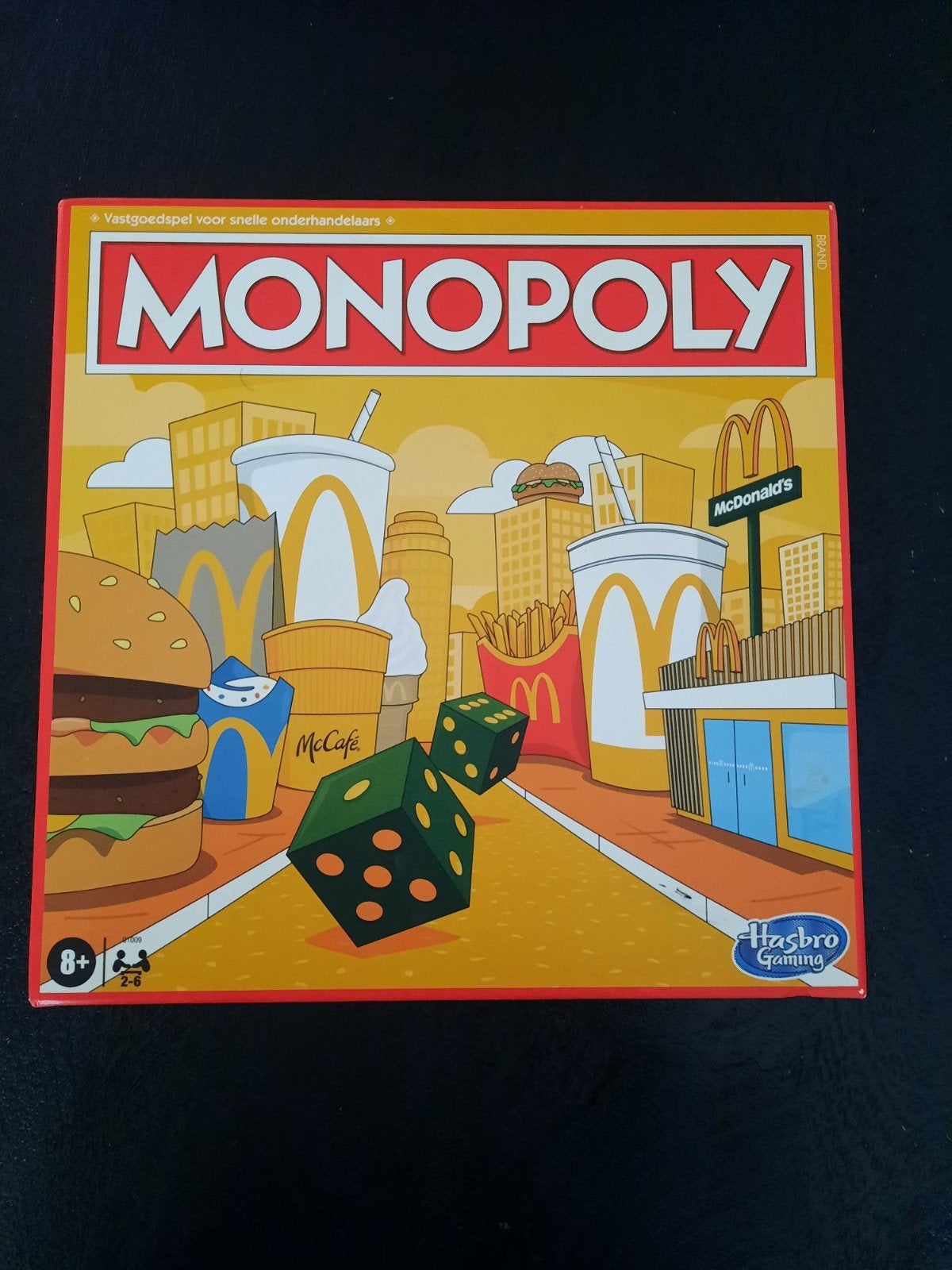 NIEUW MONOPOLY MCDONALD'S van Parker brothers,hasbro gaming, Ophalen of Verzenden, Nieuw