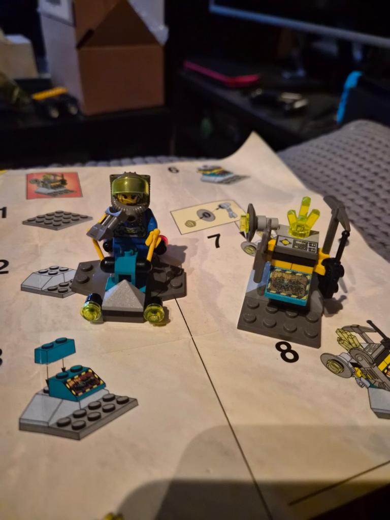 LEGO Rock Raiders 4910 compleet met boekje vintage, Compleet, Gebruikt, Overige thema's, Lego