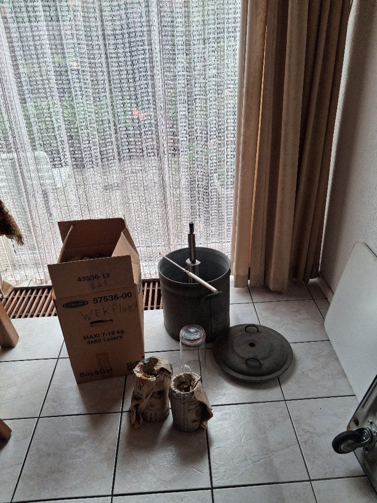 Weckketel / inmaakketel met toebehoren, Ophalen