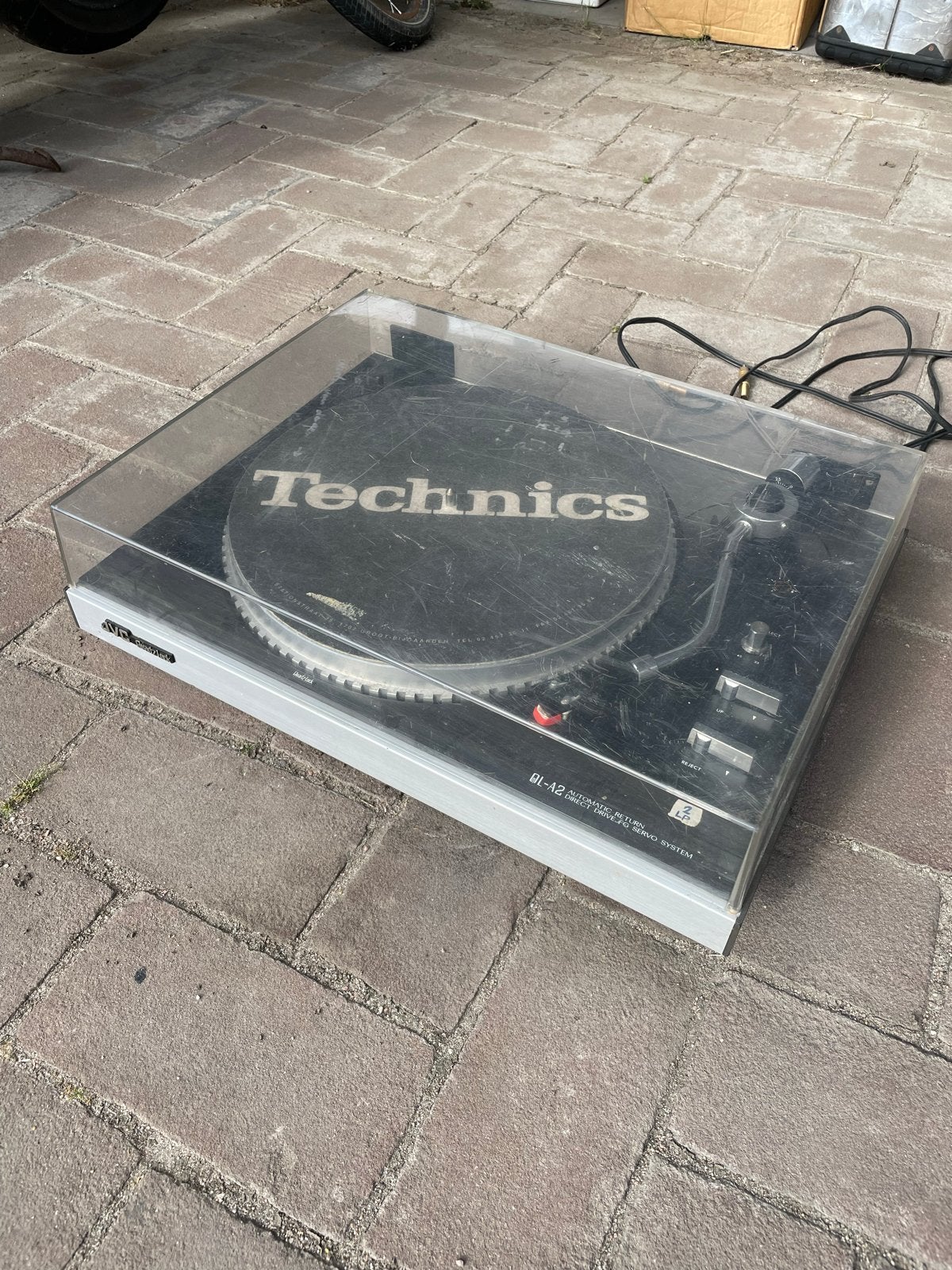 JVC SL-A2 Platenspeler Direct Drive, Gebruikt, Automatisch, Ophalen of Verzenden, Platenspeler