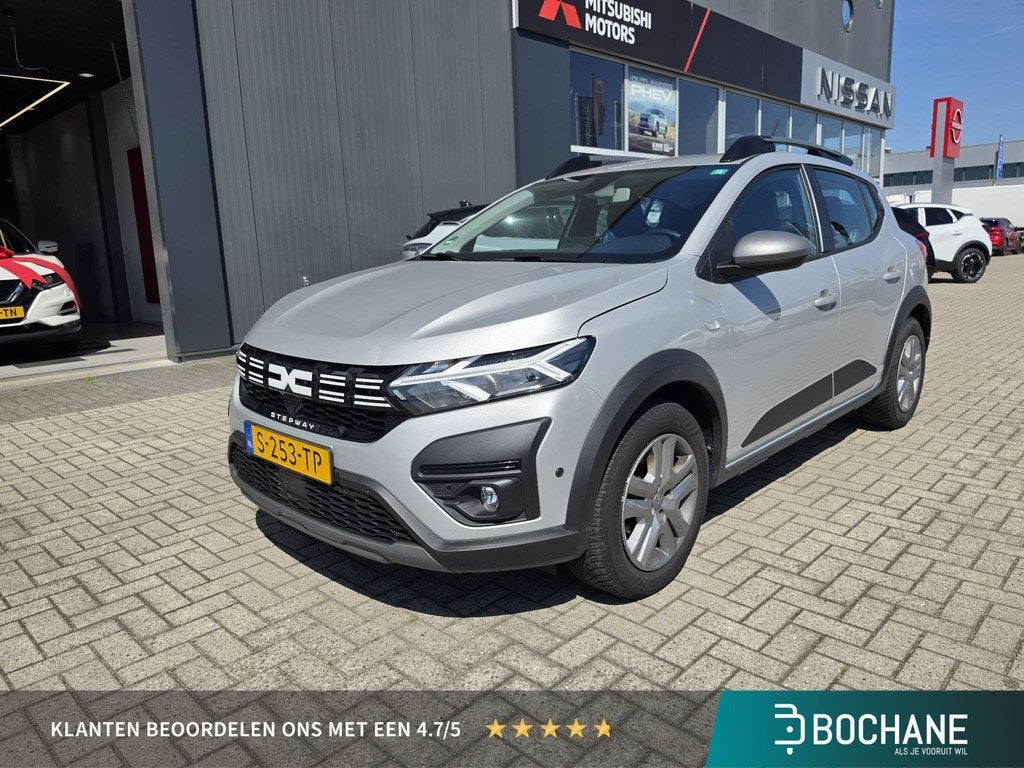 Dacia Sandero Stepway 1.0 TCe 100 ECO-G Expression | Apple C, Auto's, Dacia, Bedrijf, Te koop, Sandero Stepway, ABS, Achteruitrijcamera