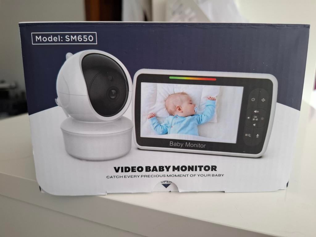 New Video Baby Monitor SM650 for sale, Kinderen en Baby's, Babyfoons, Ophalen, 250 meter of meer, Camera