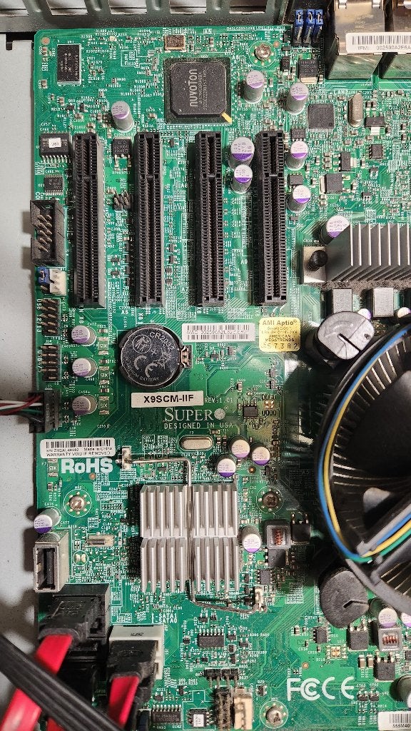 Supermicro X9SCM-IFF, Gebruikt, DDR3, Ophalen of Verzenden, LGA 1155