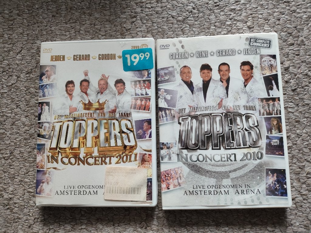 De Toppers in concert 2010 en 2011, Alle leeftijden, Ophalen of Verzenden, Zo goed als nieuw