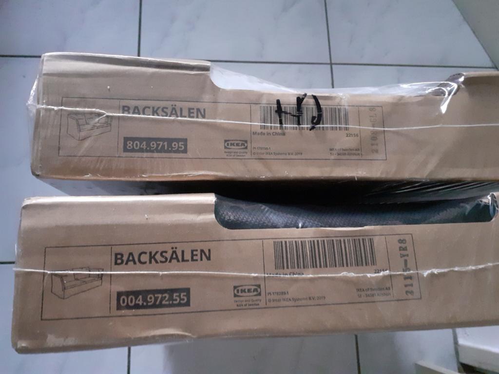 Nieuwe hoes voor de BACKSALEN bank ikea, Overige maten, Nieuw, 75 tot 100 cm, Ophalen of Verzenden