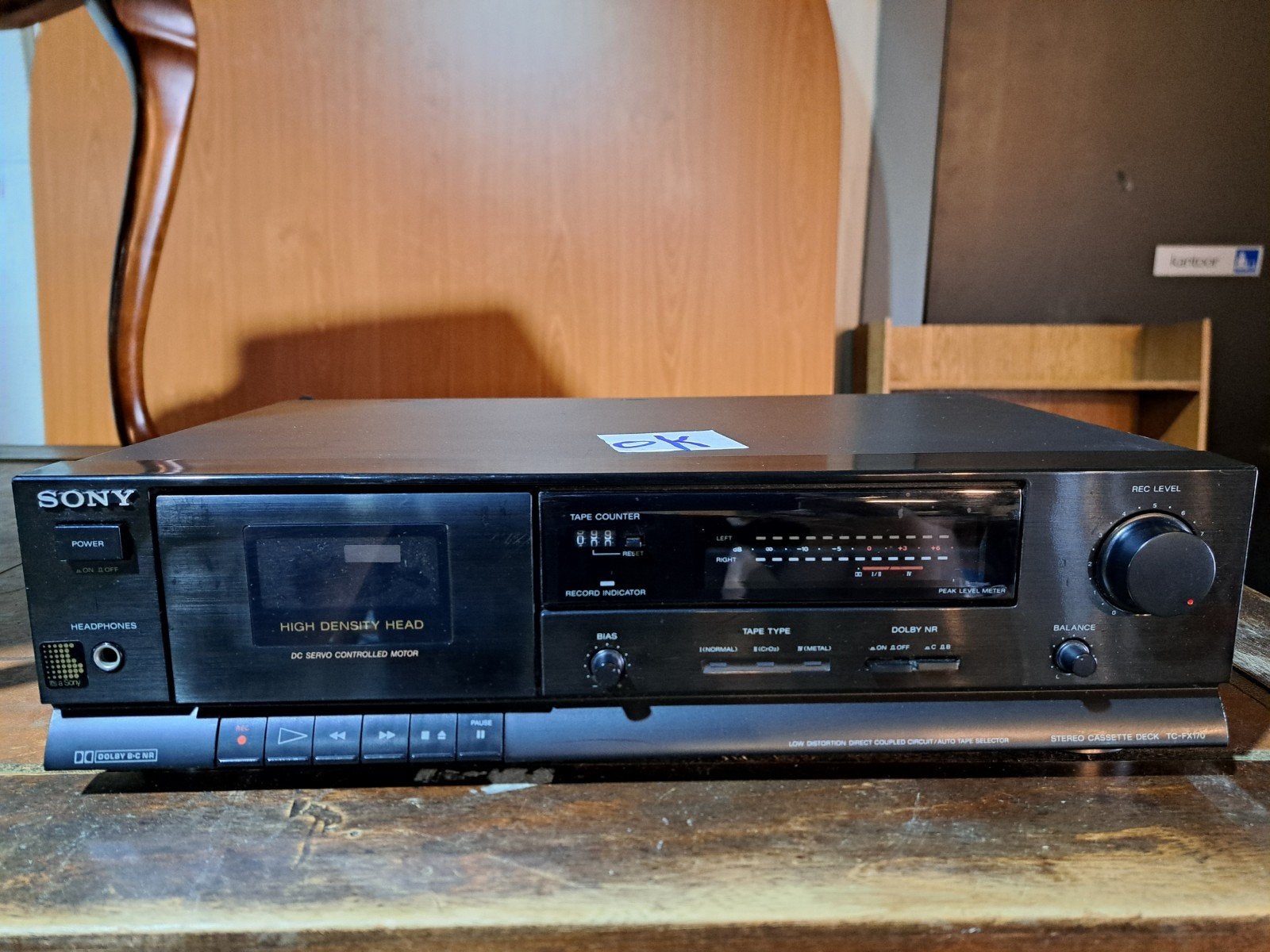 SONY vintage cassettedeck, Ophalen of Verzenden, Sony