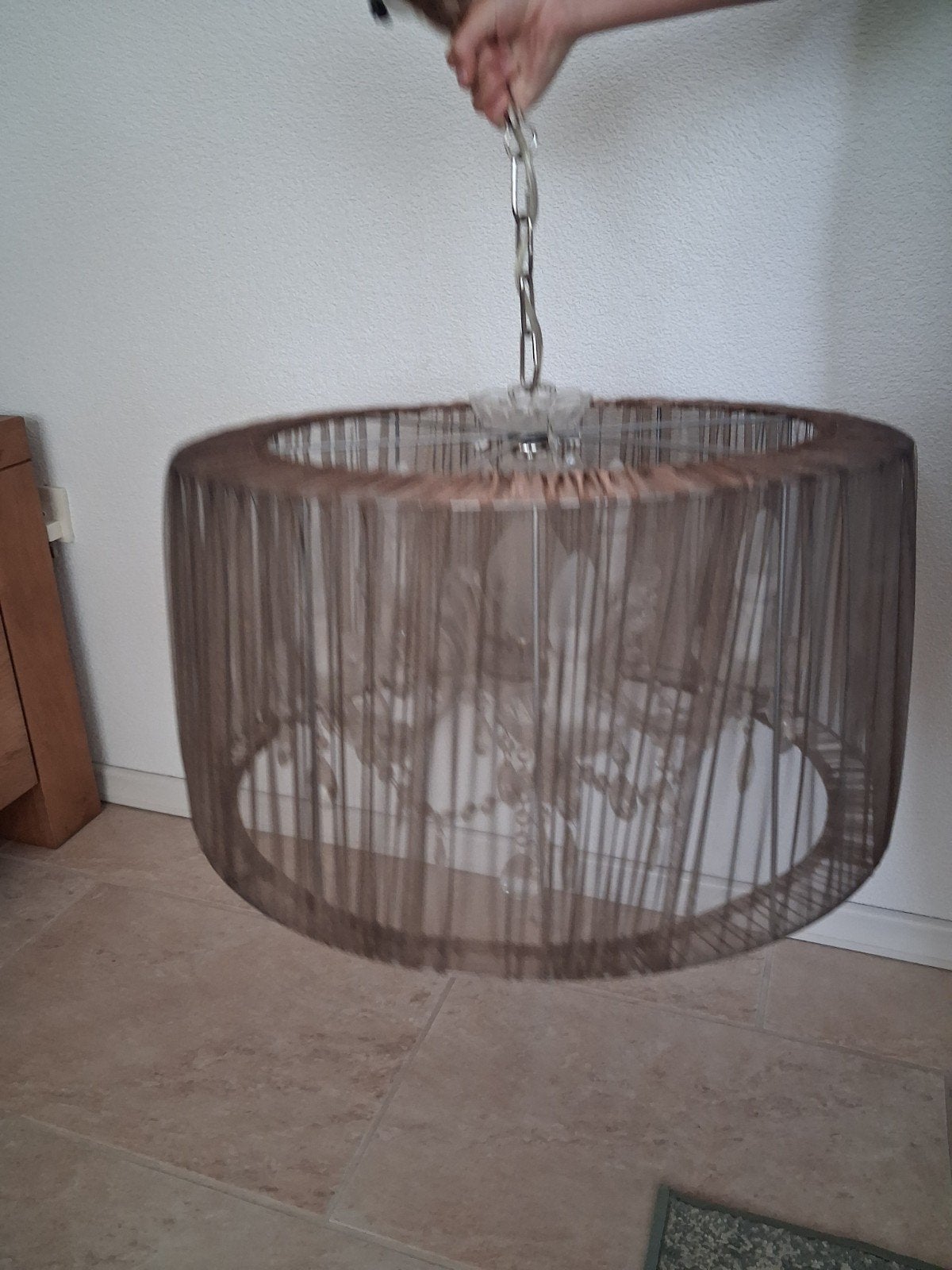 kroonluchter lamp, Ophalen, Zo goed als nieuw