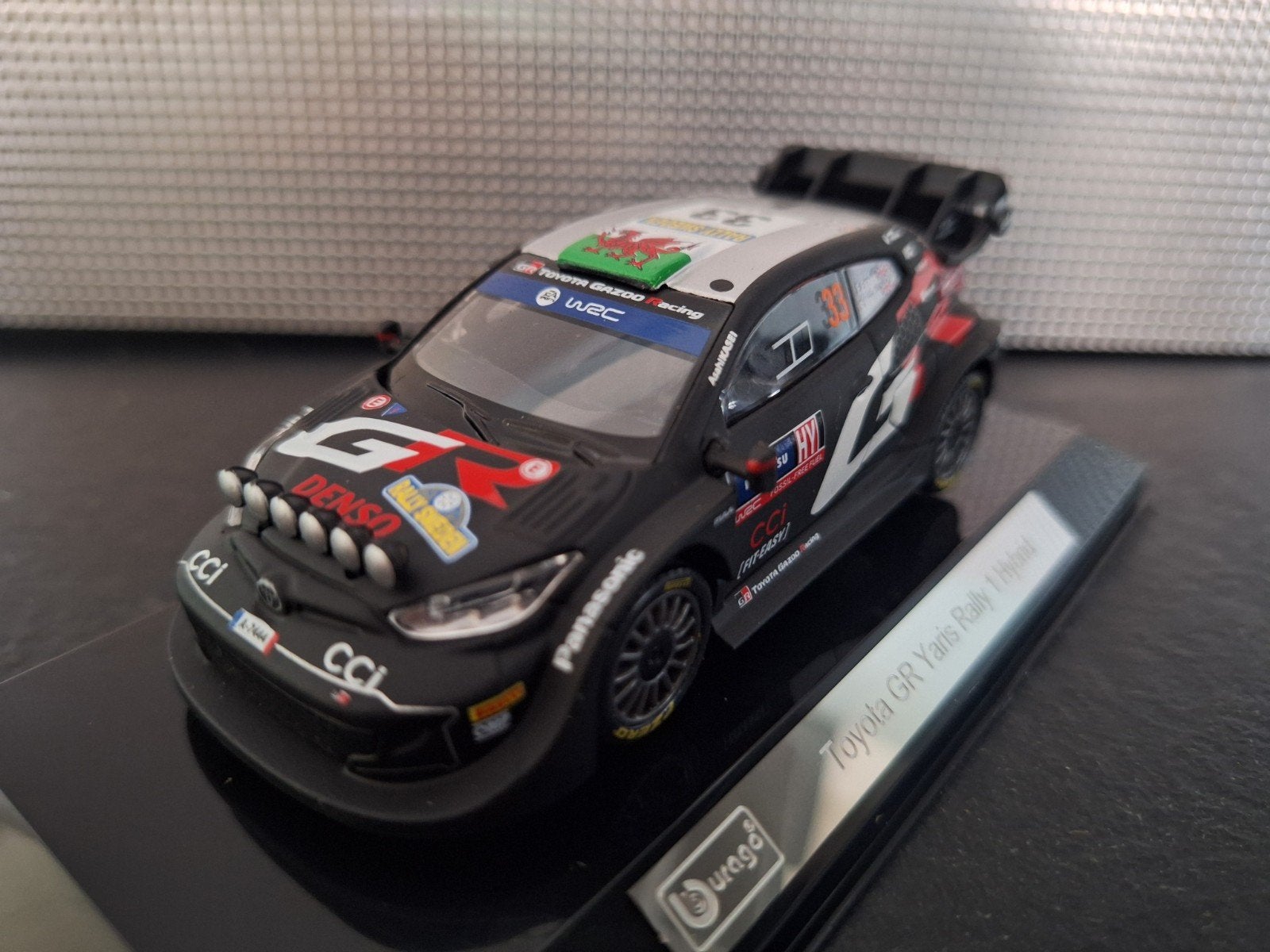 Toyota Yaris Rally 1 Hybrid #33 Schaal 1:43, Overige merken, Auto, Burago, Burago