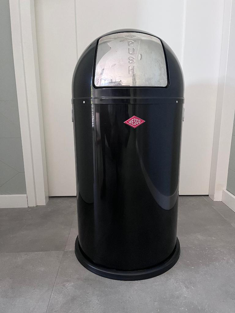 Wesco Push Boy prullenbak, Ophalen, Gebruikt, 50 tot 75 cm, 40 liter of meer