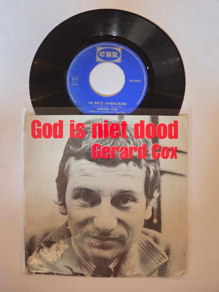 Gerard Cox - God is niet dood, Gebruikt, 7 inch, Single, Ophalen of Verzenden