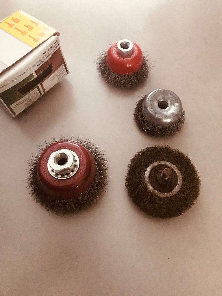 Diverse staalborstels voor boormachine - Nieuw in doos, Ophalen of Verzenden, Nieuw, Overige typen