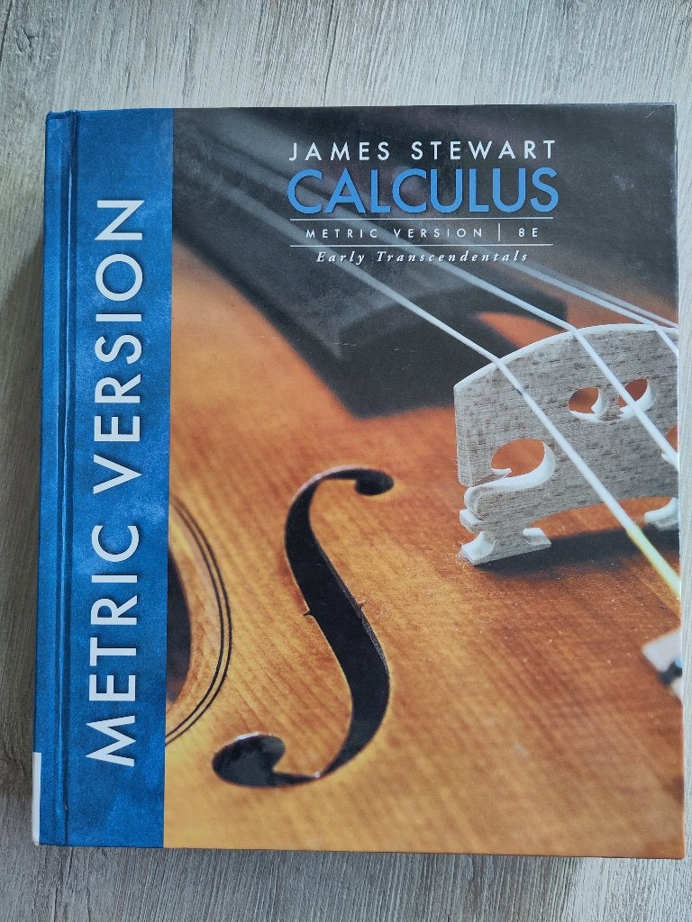 Stewart Calculus 8e editie, Boeken, Ophalen of Verzenden, Beta, Zo goed als nieuw, HBO