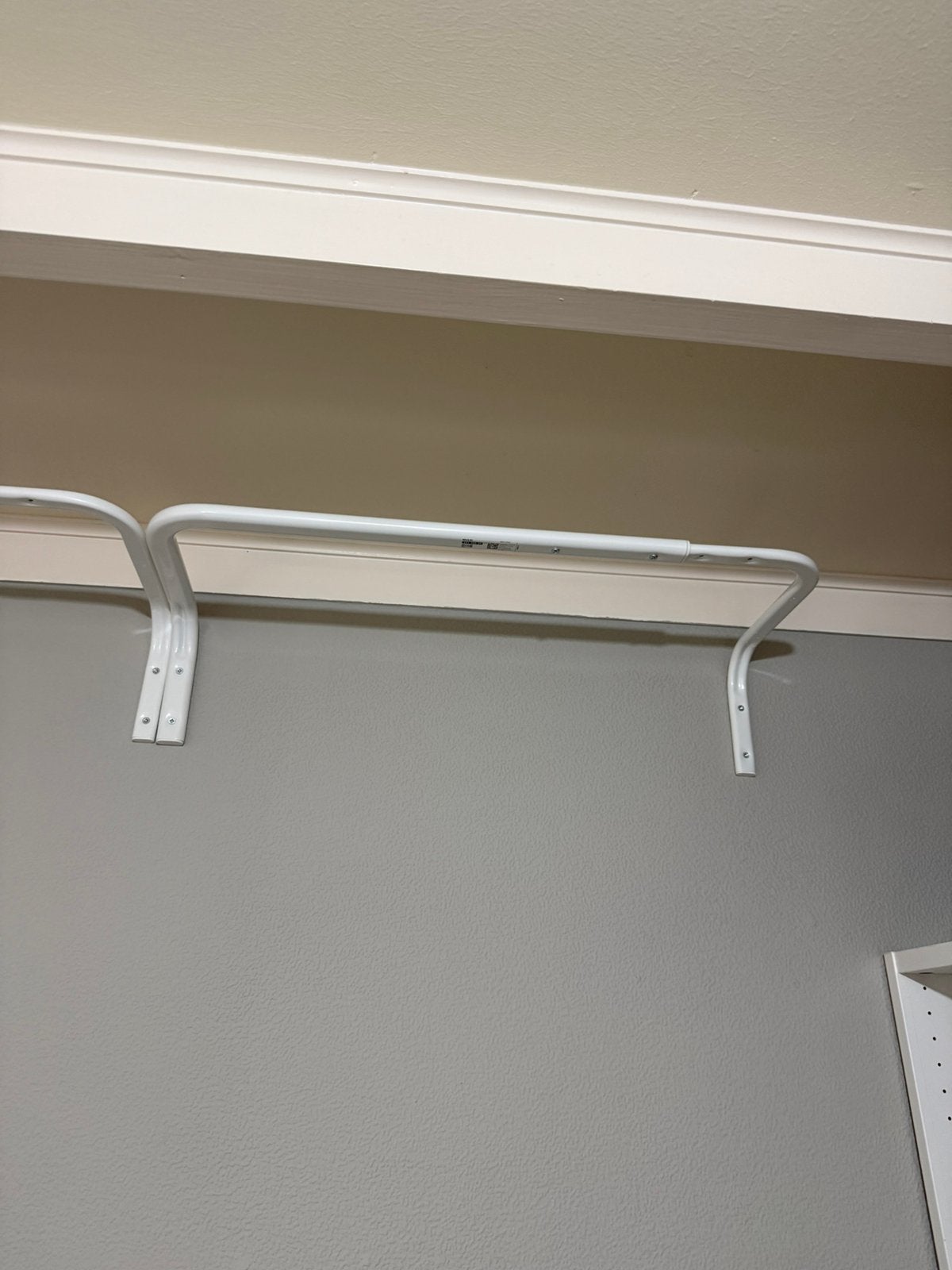 4 stuck ikea 60-90 cm mulig kleiding rekken, Ophalen, Zo goed als nieuw