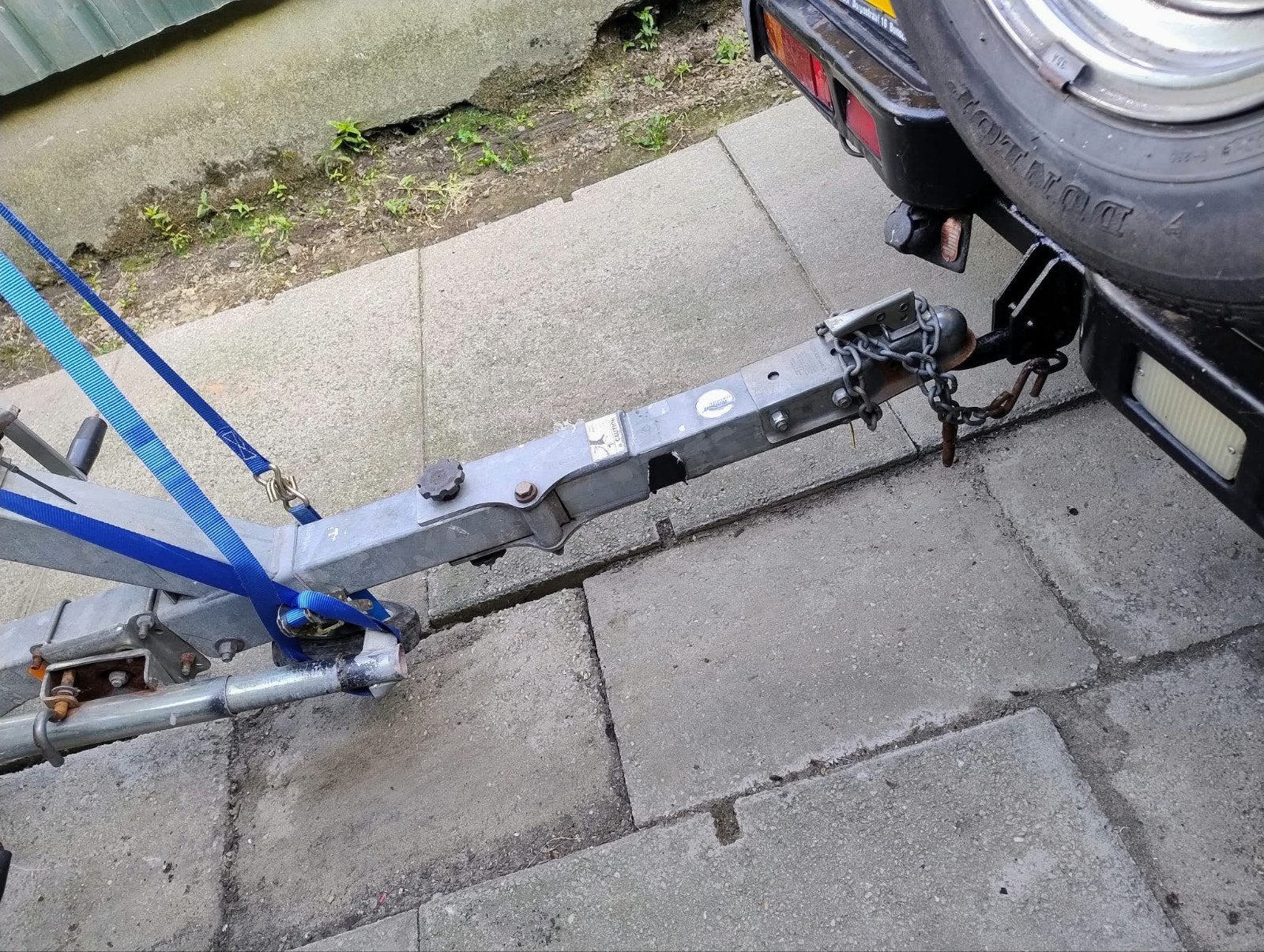 Nette gegalvaniseerde boottrailer, Watersport en Boten, Minder dan 1500 kg, Gebruikt, Overige typen, Minder dan 6 meter