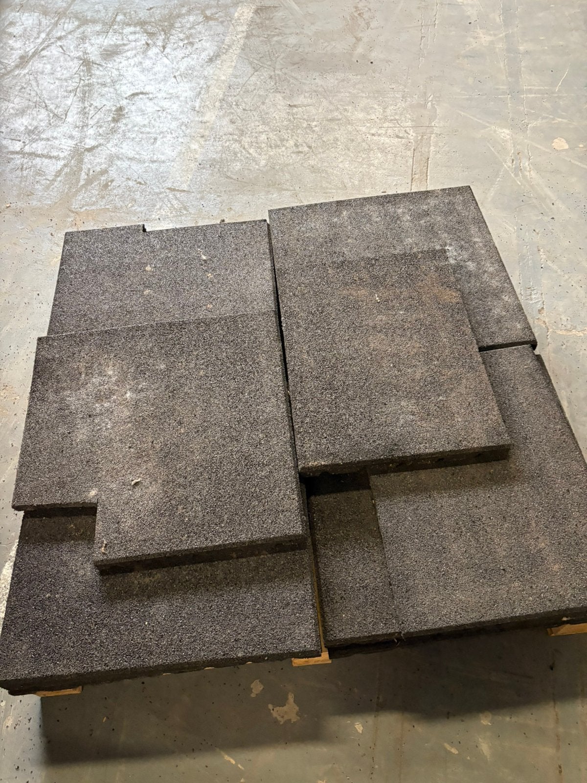 Rubberen tegels 50 x 50 x 3 cm  meer dan 3 m2, Overige materialen, Gebruikt, 3 m2, Rubberen