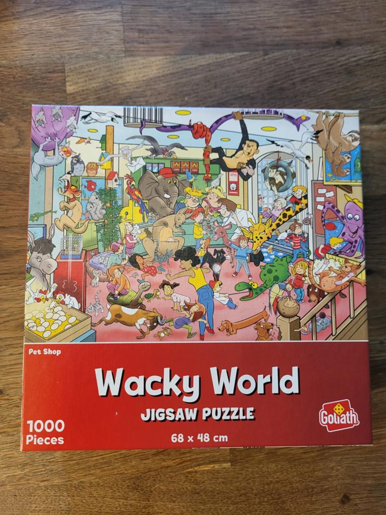 Goliath Wacky World Jigsaw Puzzle 1000 Stukjes, Ophalen of Verzenden