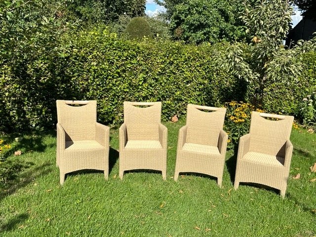 Tuin(kamer)stoelen van het topmerk GLOSTER, Ophalen, Zo goed als nieuw, Wicker