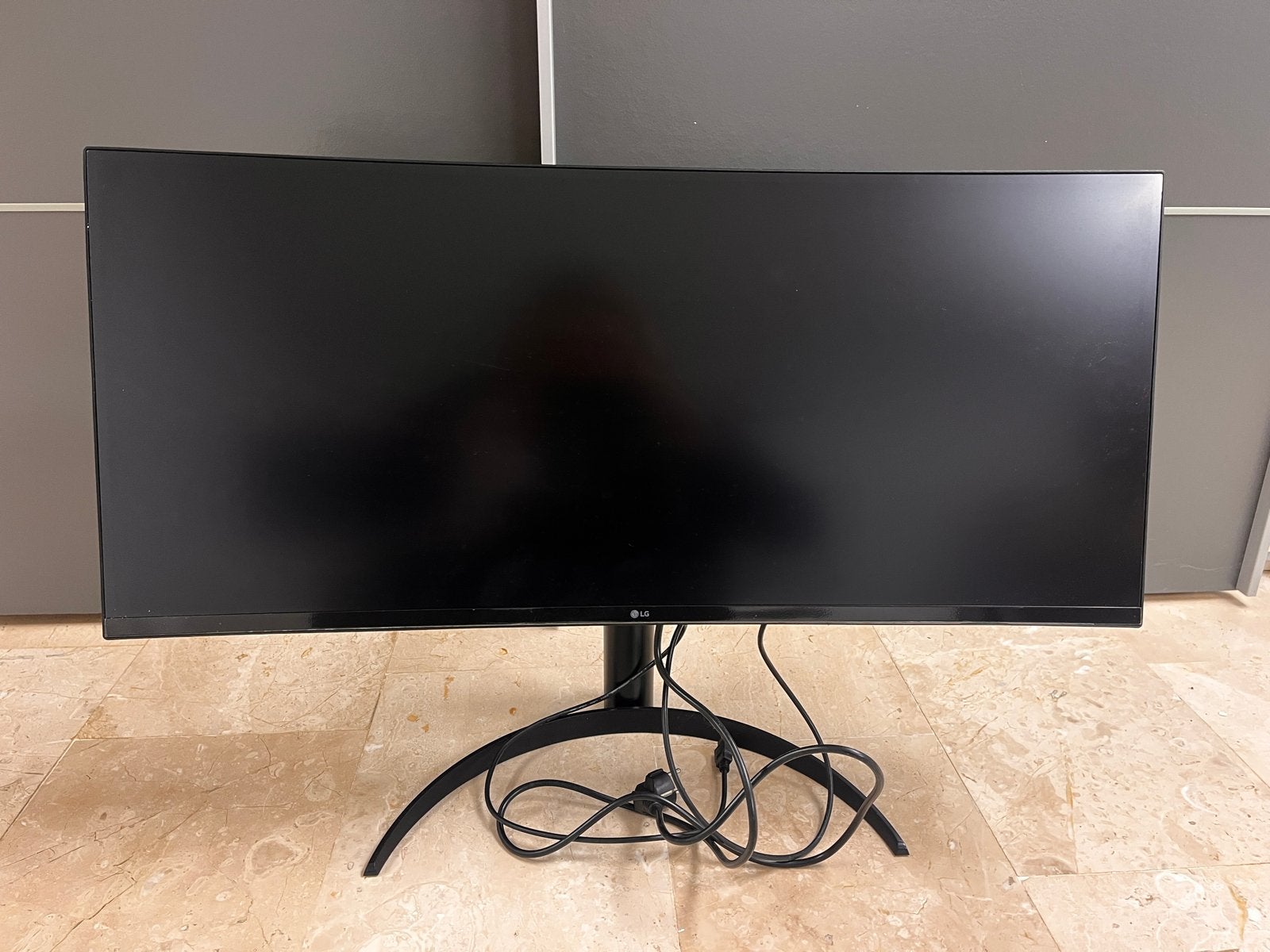 DEFECTE LG 34WQ75C-B Ultrawide Curved Monitor, Computers en Software, HDMI, IPS, Curved, Niet werkend