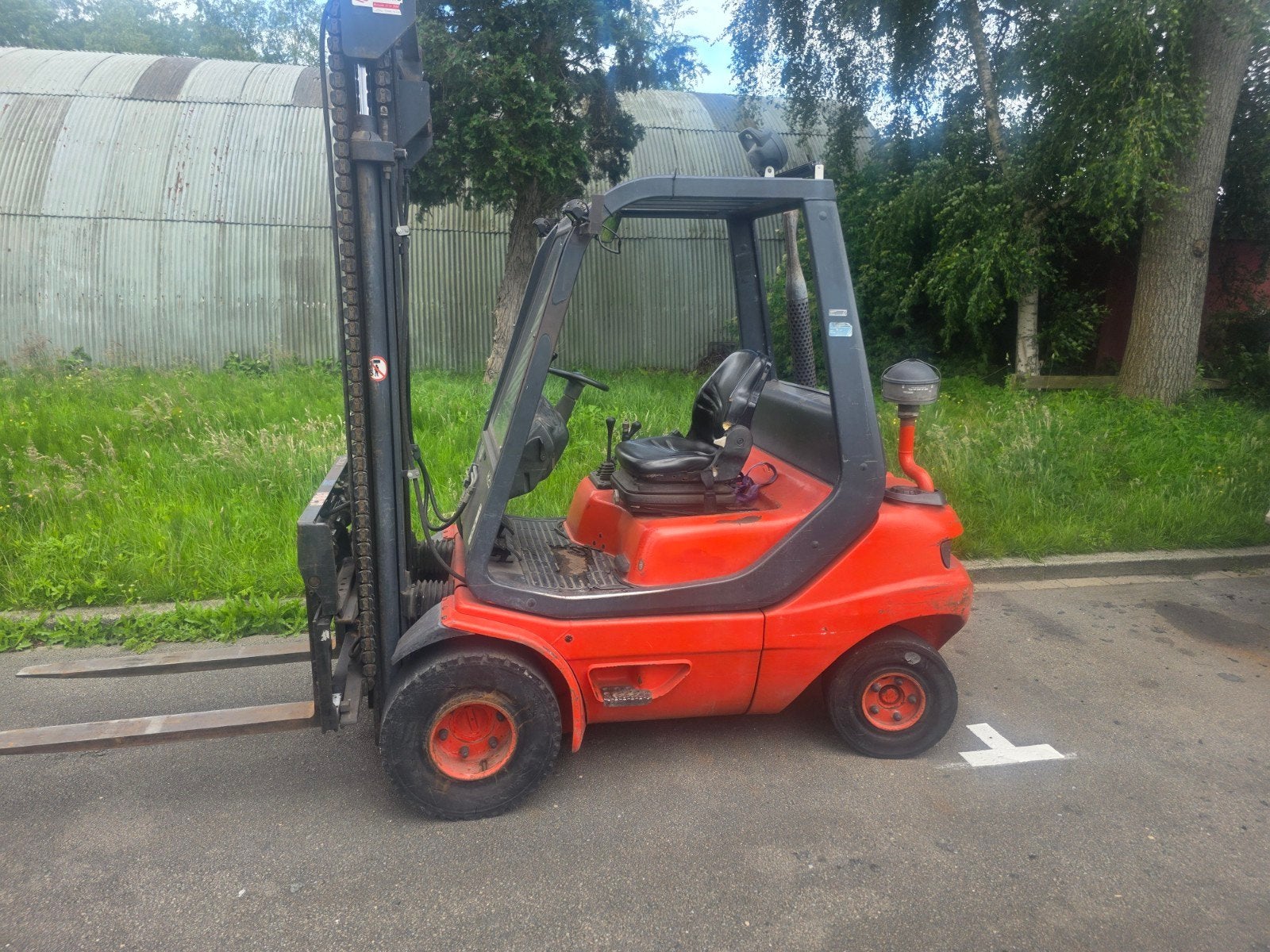Linde H25D Diesel Heftruck, Ophalen, Linde, Diesel, Heftruck