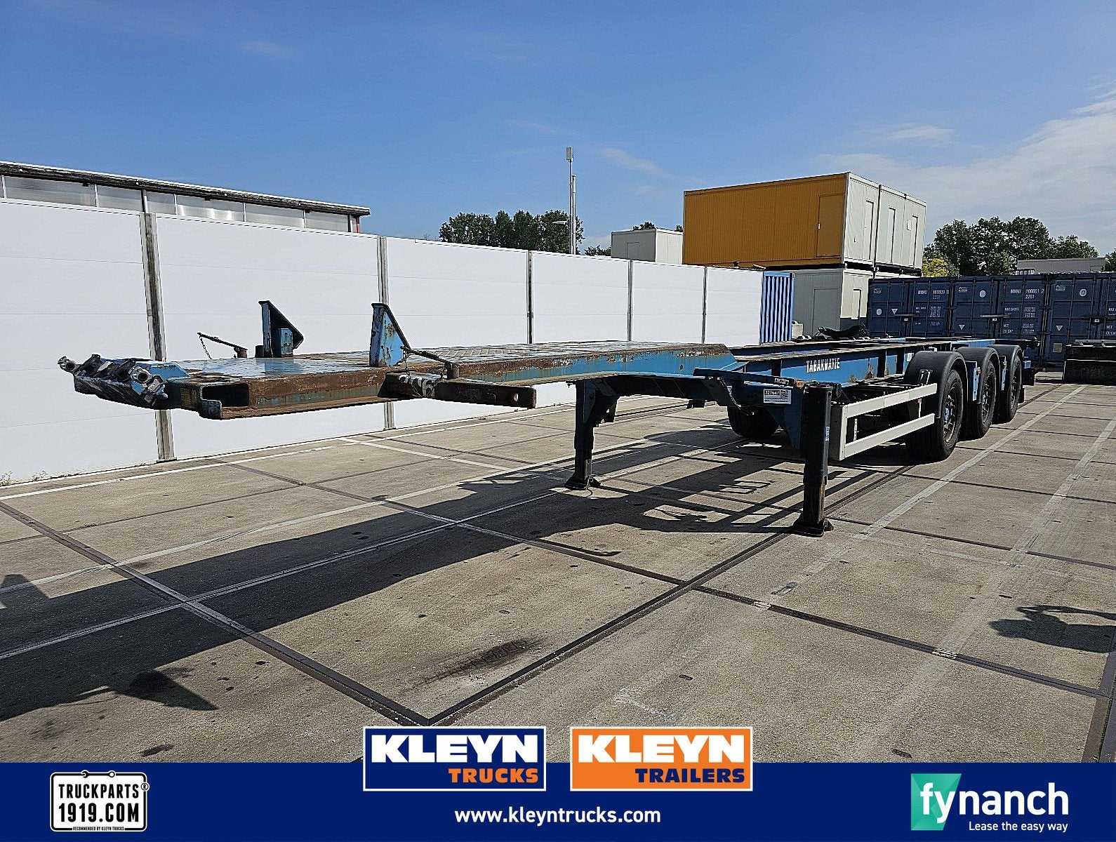 RENDERS CHASSIS PORTMASTER, Auto's, Vrachtwagens, Overige kleuren, Bedrijf, Aanhangers en Opleggers, Te koop