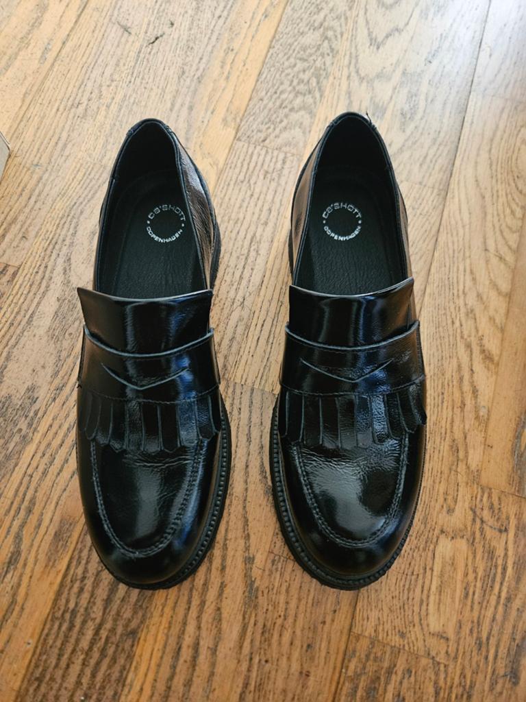 Ca'shott Copenhagen Casbetty Loafers - Zwart Lakleer, Ca'shott Copenhagen, Nieuw, Ophalen of Verzenden, Instappers