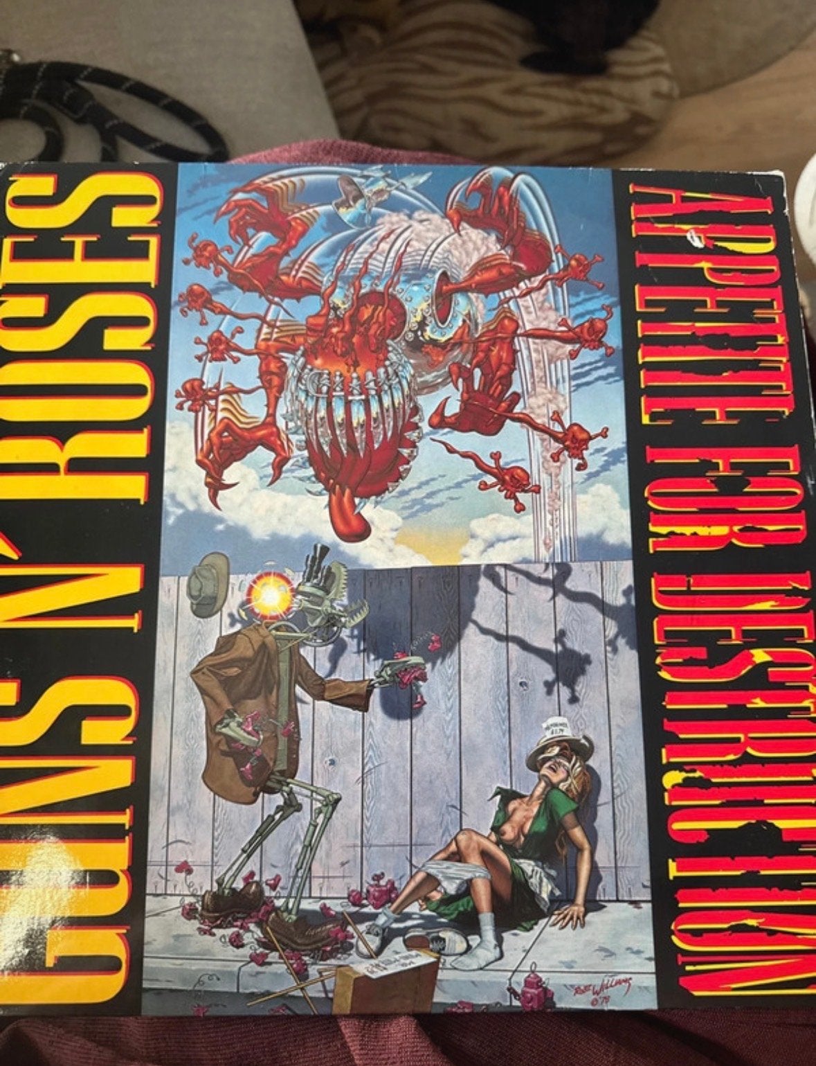 Guns N' Roses - Appetite for Destruction LP (1987) limited