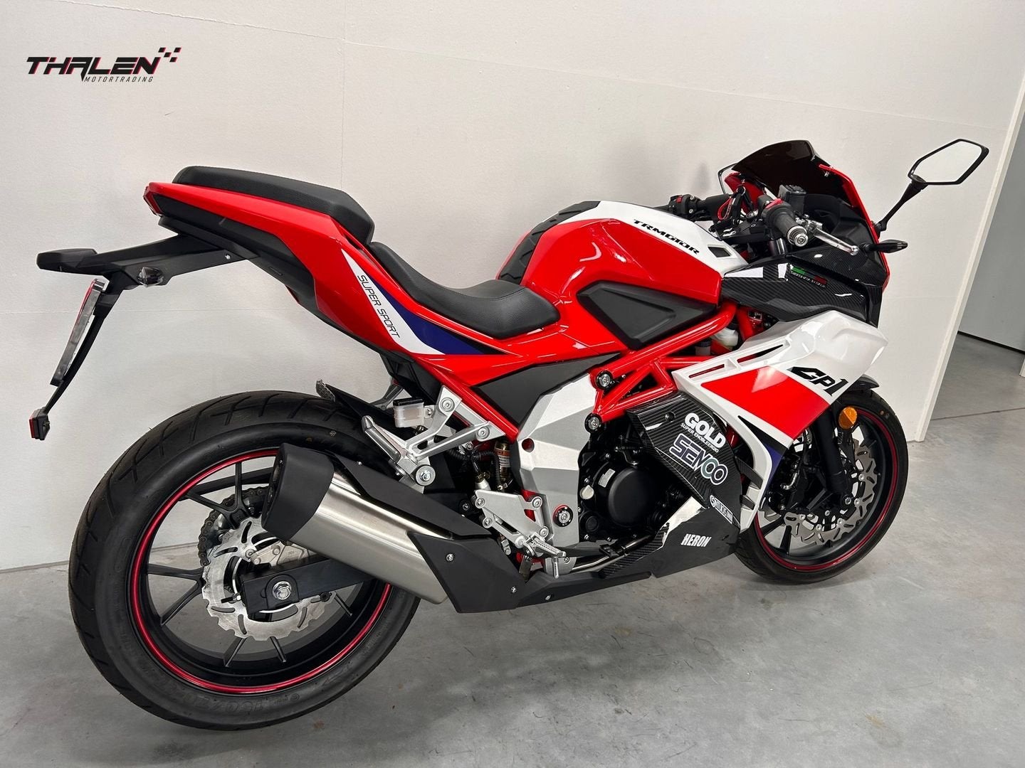 TRMOTOR GP 1 125cc A1 Rijbewijs  12mnd garantie.  (bj 2024), Bedrijf, Onbekend, Super Sport, 124 cc