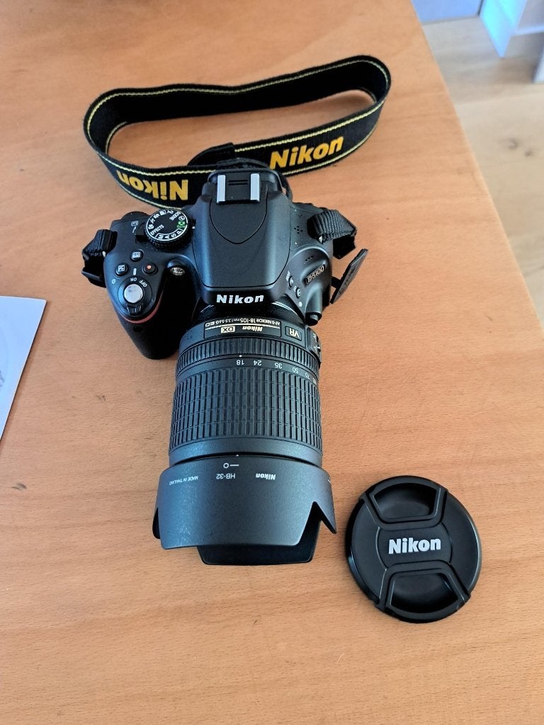 Nikon D5100 spiegelreflex met 18-105 mm lens, Audio, Tv en Foto, Fotocamera's Digitaal, Spiegelreflex, Geheugenkaart, Ophalen of Verzenden