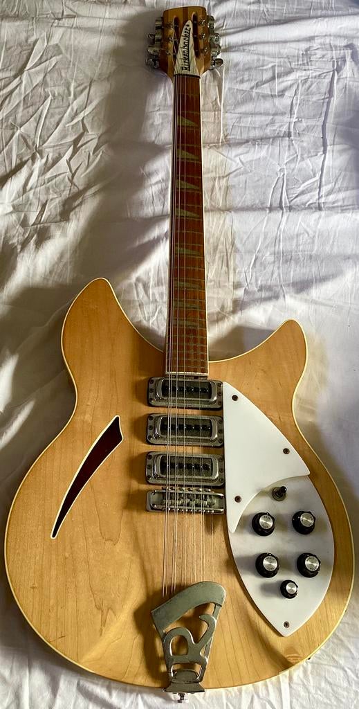 Eén van 6 exemplaren uit 1982: Rickenbacker 370/12, Muziek en Instrumenten, Ophalen of Verzenden, Zo goed als nieuw, Hollow body