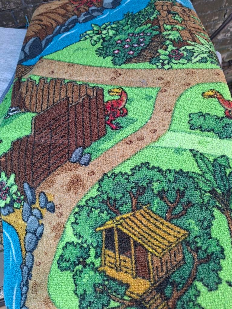 Speelkleed met dino's, Ophalen, Gebruikt