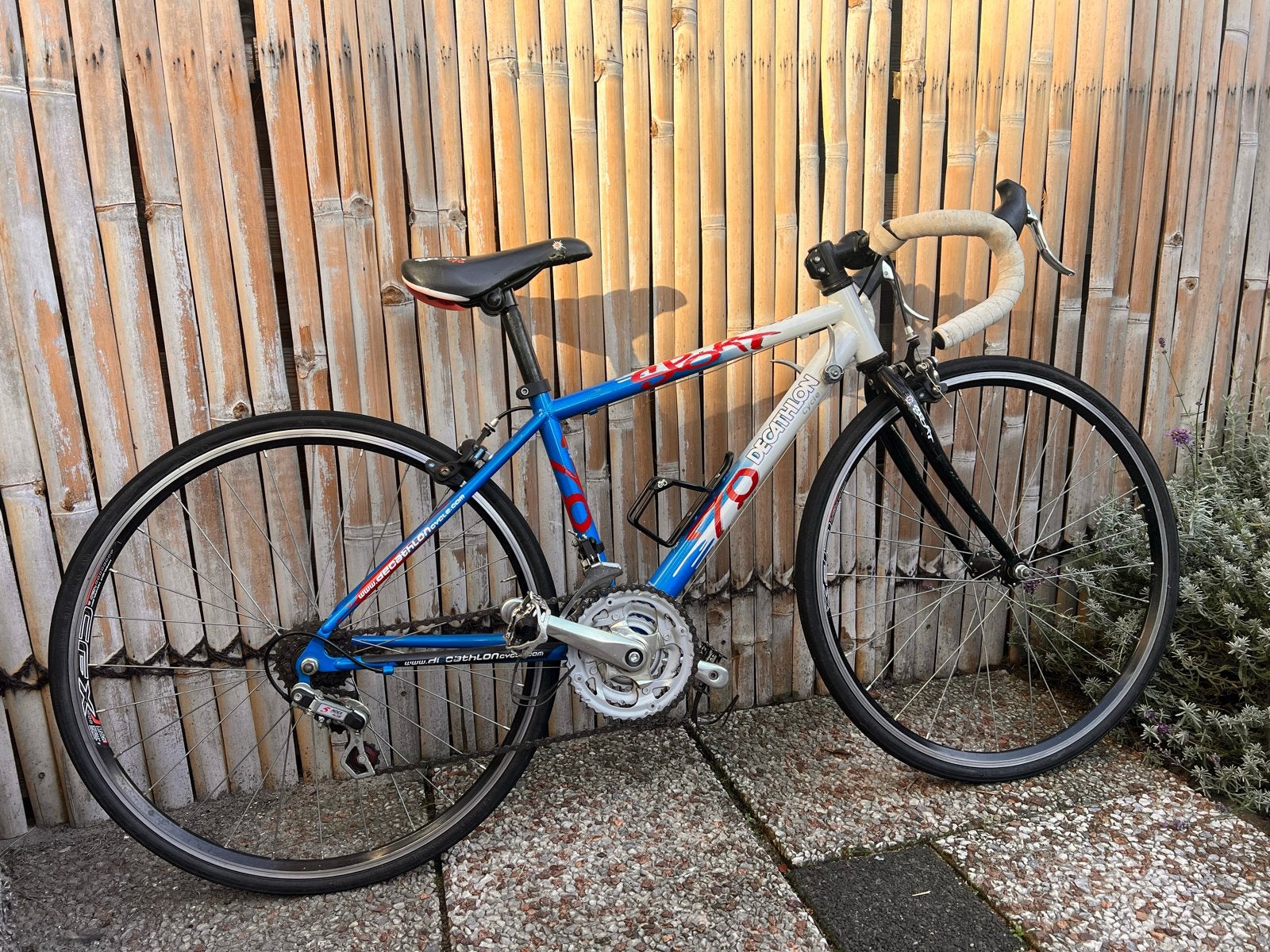 Wielrenfiets voor kinderen 7-8 jaar - Decathlon, Fietsen en Brommers, Overige merken, Minder dan 10 versnellingen, Gebruikt, Aluminium