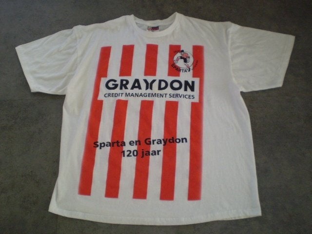 SPARTA SHIRT (speciale uitgave SPARTA-GRAYDON 120 jaar), Maat XS of kleiner, Ophalen of Verzenden, Gebruikt, Shirt