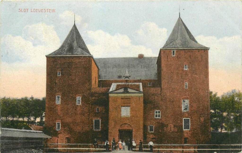 379-148-005 Gorinchem Slot Loevestein, Verzenden, Voor 1920, Zuid-Holland