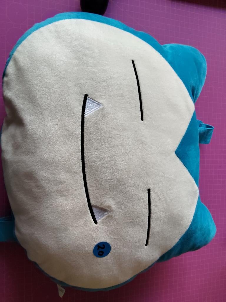 Leuke Pokémon Snorlax rugzak - Zacht en comfortabel, Overige merken, 25 tot 40 cm, Ophalen of Verzenden, Zo goed als nieuw