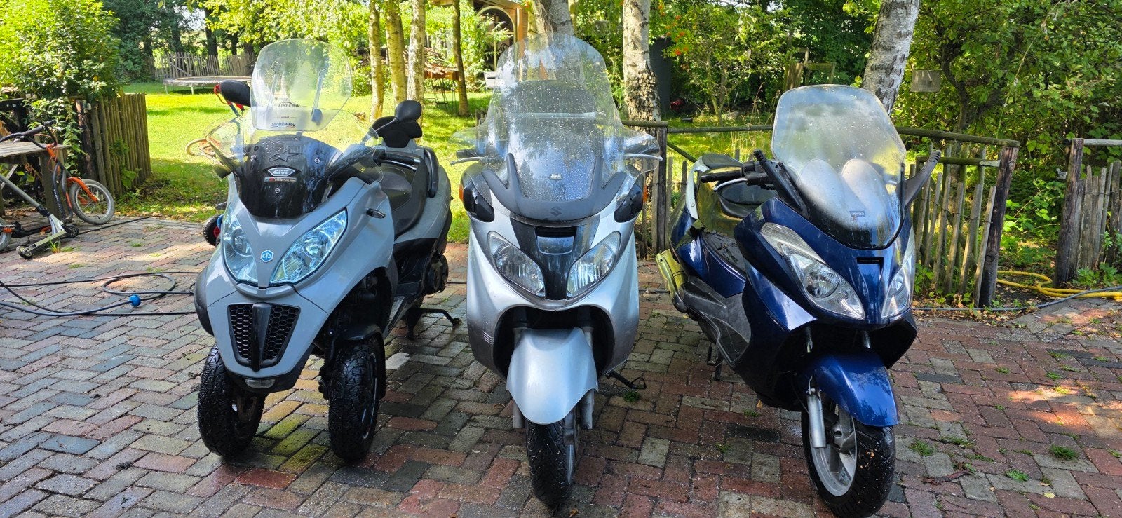 piaggio mp3/ suzuki / piaggio  opknapper, Ophalen
