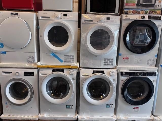A-merken wasdrogers/wasmachines met garantie, 6 tot 8 kg, Minder dan 85 cm, Nieuw, Ophalen of Verzenden