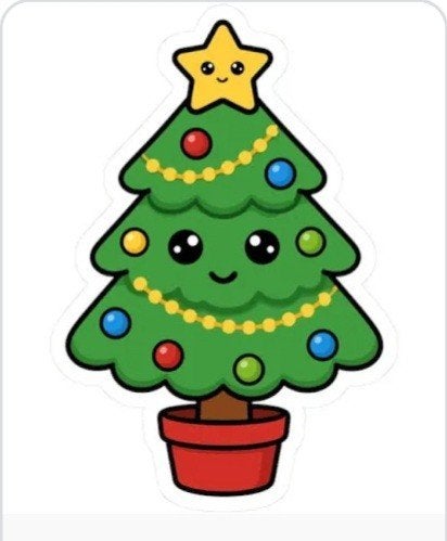Gratis kunst kerstboom, Ophalen