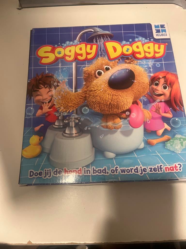 Soggy Doggy Bordspel - Natte Pret voor het Hele Gezin, Hobby en Vrije tijd, Gezelschapsspellen | Bordspellen, Drie of vier spelers