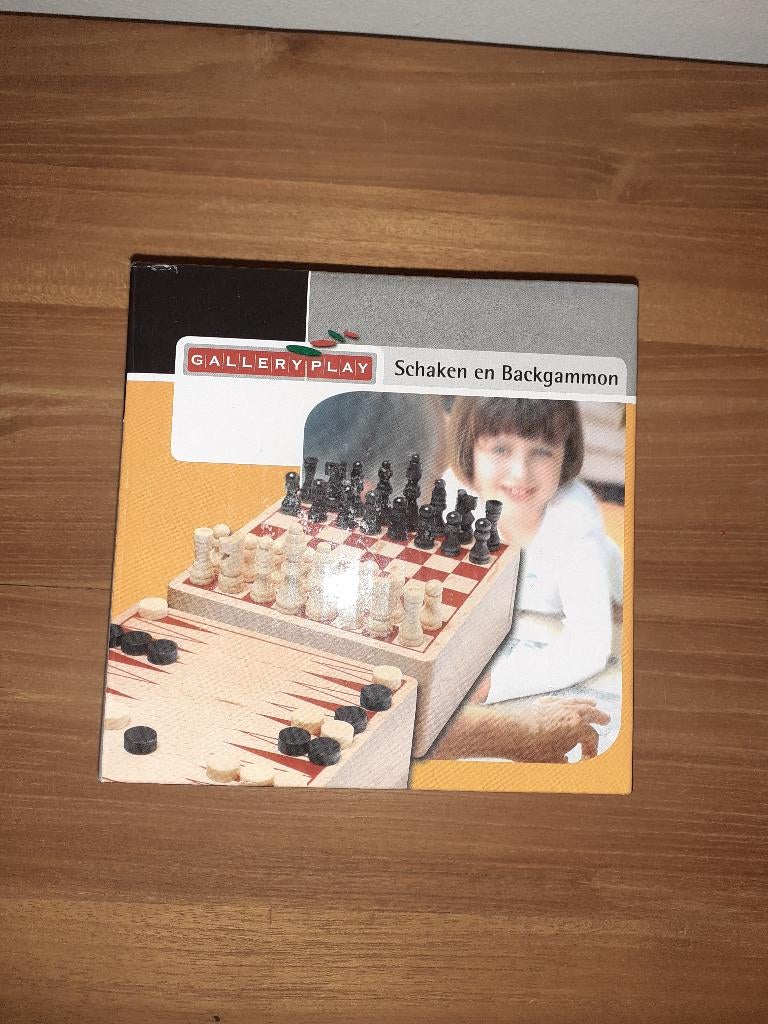 Schaken en Back Gammon. Hout. Reisspel. Nieuw, Een of twee spelers, Ophalen of Verzenden, Zo goed als nieuw, Reisspel