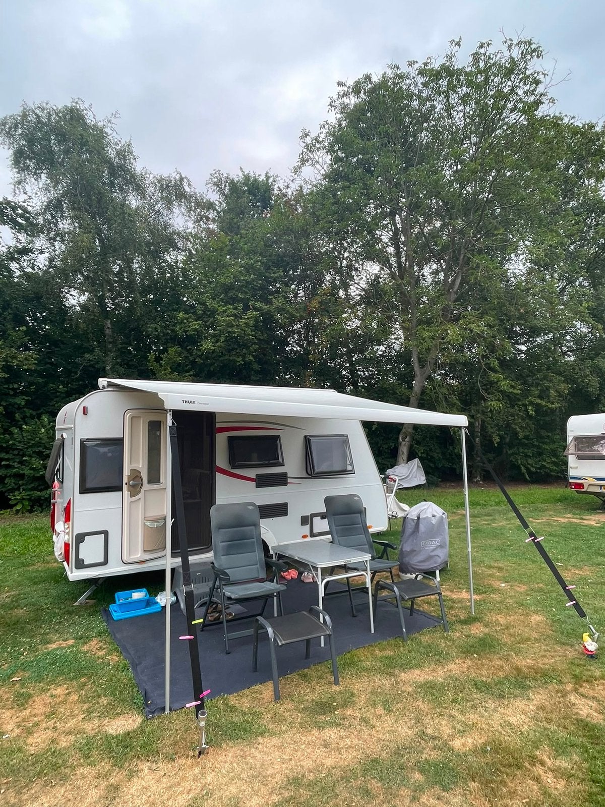 Thule Omnistor 6300  cassetteluifel 325x250., Caravans en Kamperen, Caravan accessoires, Gebruikt, Ophalen